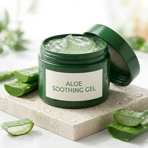Pot cosmétique rond en PET 200 ml, pot en plastique vert avec couvercle à vis pour crème corporelle, emballage pour soins de la peau, fabricant vietnamien - Product Image 2
