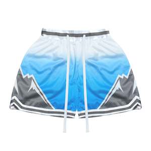 Pantalones Cortos de Baloncesto Unisex de Alta Calidad, Sólidos, Casuales, de Malla Sublimada, de Secado Rápido y Transpirables, con Números de Equipo Personalizados, 100% Poliéster para Hombre - Product Image 5