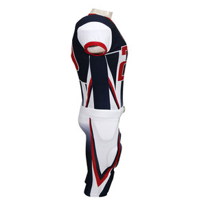 Uniformes de football américain personnalisés pour équipes Impression par sublimation de haute qualité 100% polyester Séchage rapide Respirant Toutes saisons - Product Image 2