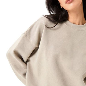 Sudaderas personalizadas para mujer, extragrandes, con forro polar, de algodón, estilo pullover, para adultos. - Product Image 4