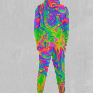 <b>Designer</b> <b>Men</b> Winter Sublimation <b>Tracksuit</b> Full Zip Hooded Jacket Matching Pants Eco-Friendly Quick Dry Bold Graphics <b>Modern</b> - Product Image 2