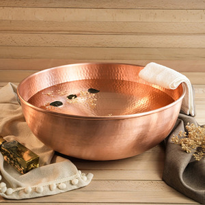 Bañera Profesional de Lujo para Pedicura de Cobre, Ecológica, para Masaje de Pies, para el Hogar, Salón y Spa, a Precio de Mayoreo - Product Image 1