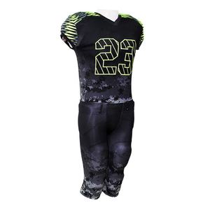 Suministro Directo de Fábrica, Uniforme de Fútbol Americano Personalizado, Transpirable, Estampado, de Manga Corta, para Adultos, Ropa Deportiva al Por Mayor - Product Image 4