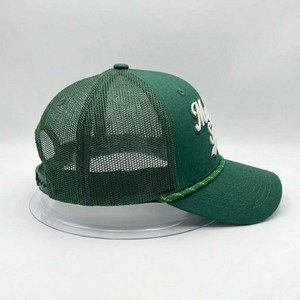 Gorra Trucker Premium Verde con Malla, Logotipo Bordado, Ajustable con Cierre a Presión, 6 Paneles, Unisex, Casual, para Exteriores, Gorra de Béisbol - Product Image 2