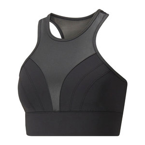 Sujetador deportivo acolchado ligero de talla grande para mujer con espalda cruzada y sujetador incorporado para yoga, fitness y entrenamiento - Transpirable y elástico en cuatro direcciones - Product Image 1