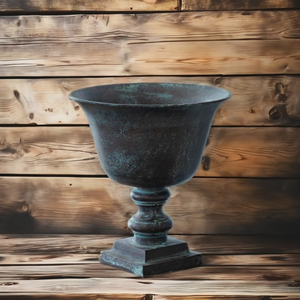 Vente chaude Décoration de La Maison En Aluminium En Métal Fleur Vase Avec Bronze fini Pot Pour Table Mur Plancher De Mariage Décor Personnalisé - Product Image 1