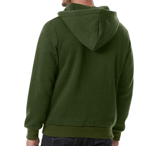 Premium Quality Fashionable Men's Casual Half Zip Hoodie Best Price Breathable Material Solid Color Half Zip Hoodies - Product Image 4