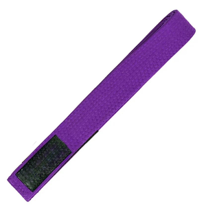 Cinturón de Karate Morado 100% Poliéster, Duradero, Unisex, para Adultos, Ropa de Artes Marciales - Product Image 5