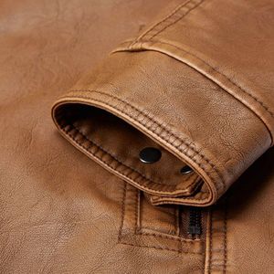 <b>SMART</b> SHINE ENTERPRISES Classic Premium Leather <b>Jacket</b> <b>for</b> <b>Men</b> High Quality Genuine Soft Durable Comfortable Casual Winter - Product Image 5