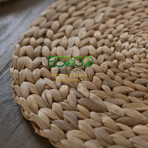 Wholesale Round Water Hyacinth <b>Placemats</b> <b>for</b> Dining <b>Table</b> | Handwoven Natural Woven <b>Table</b> Mats Bulk Sale - Eco2go Vietnam - Product Image 3