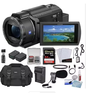 กล้องวิดีโอพกพา 100% DR-AX43 UHD 4K Handycam - Product Image 1