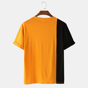 เสื้อยืดคอกลมผู้ชายไซส์ใหญ่ ผ้าฝ้าย 100% ขายส่งจากโรงงาน รับทำป้ายซักและโลโก้ เสื้อยืดแขนสั้น - Product Image 6