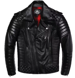 Chaqueta de Motocicleta de Cuero Unisex para Invierno, con Cierre, Manga Larga, Secado Rápido, Informal, con Bolsillos con Cremallera - Product Image 1