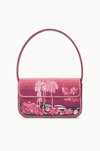 Elegant Look Retro Fashion Purse Floral Beaded Shoulder Bags Women and Girls Comfortable Shoulder <b>Strap</b> Casual and Occasion Bags - Product Image 2