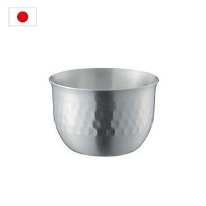 1863 HANA <b>Large</b> Sake Cup 90ml Hammered Finish Matte, Made in Japan, Small cup for Japanese sake, Japanese-made product - Product Image 1