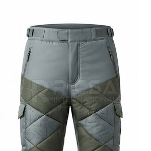 Winter Hunting Puffer Pants Breathable <b>Waterproof</b> with Warm <b>Padding</b> Adjustable Waist Practical Design for Outdoor Activities - Product Image 6