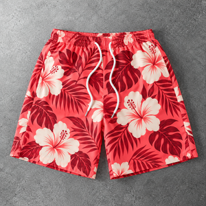 Shorts de streetwear imprimés pour le voyage, graphismes décoratifs, illustrations originales, décoration de vêtements, planification de collection, style quotidien - Product Image 5