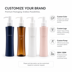 Custom Logo 150ml PET Cosmetic Lotion Pump Bottle Empty Plastic Skincare Shampoo Body Wash Packaging Vietnam Factory - Product Image 6