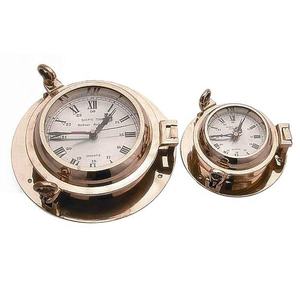 Artículo de decoración para el hogar, reloj de mesa de escritorio, náutico, calidad superior, producto estándar, aspecto Vintage, diseño antiguo, superventas - Product Image 1