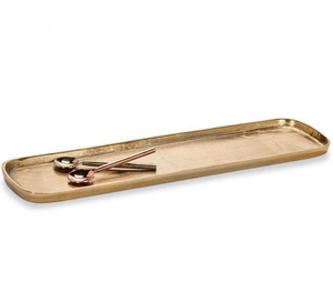 Customized Designs Unique Serving Aluminium Oval Shaped Decorative Trays Reasonable Priced Dishes & Plates for Home Usage - Product Image 2