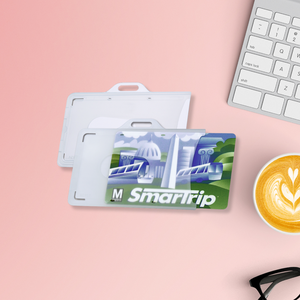 Porte-badge en plastique PP, étui pour carte d'identité personnelle - Product Image 3