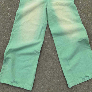 Pantalones Vaqueros Casuales de Pierna Recta para Hombre, Estilo Urbano, Tendencia Actual - Jeans Anchos con Pedrería Lavados para Hombre - Product Image 3