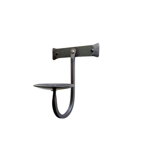 Portavelas de hierro para montar en la pared con acabado de recubrimiento en polvo para decoración del hogar, centro de mesa para comedor, decoración de cocina - Product Image 1