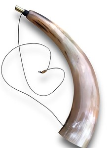 Corne de buffle indienne polie artisanale, style Viking, corne à boire de type animal par faizacraft - Product Image 5