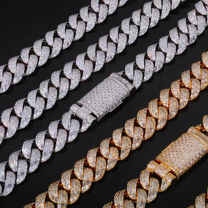 Factory Direct Hip Hop Moissanite Iced Out Jewelry square Luxury Vvs Tennis <b>Bangle</b> Gold Silver Plated <b>Men</b> Women Band - Product Image 3