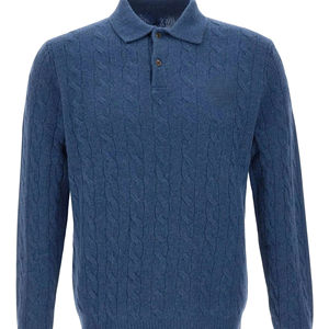 Polos de Hombre de Alta Calidad, Polos de Manga Larga para Hombre, Diseño de Punto Invernal, Material Suave, Color Sólido - Product Image 1