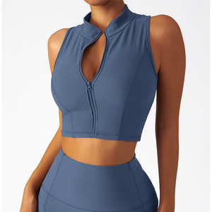 Sujetador Deportivo para Mujer al por Mayor de Alta Calidad, Nuevo Estilo, Sin Costuras, Spandex/Poliéster, Soporte Medio, Secado Rápido, Antibacteriano - Product Image 6