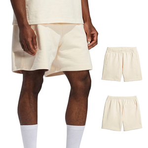 Shorts de sport en molleton de coton uni de haute qualité pour hommes, parfaits pour la course et la gym, décontractés et confortables pour l'été - Product Image 3