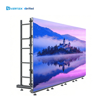 Pantalla LED Publicitaria Exterior Personalizada de 7680Hz y 6500nits, 500 * 1000mm, Impermeable, para Iglesias