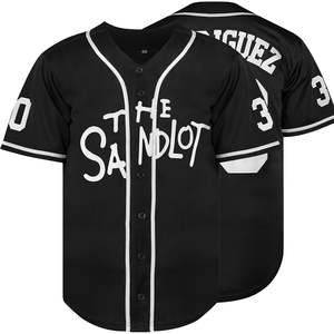 Camiseta de Béisbol Personalizada, Transpirable, de Poliéster, Uniforme Deportivo para Equipo, Sublimada, para Entrenamiento y Juegos - Product Image 1