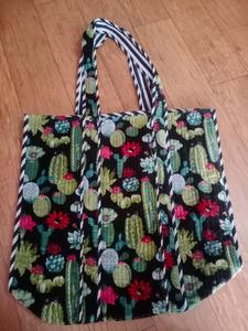 Bolsa de mano de terciopelo estampada, bolsas de compras de terciopelo estampado, bolsas de viaje - Product Image 6