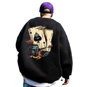 Ensemble sweat-shirt à capuche et pantalon pour garçons, noir et rouge, écologique, séchage rapide, anti-transpiration, style streetwear, respirant, printemps - Product Image 1