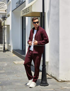 Ensemble de survêtement personnalisé pour homme 2026 – Coton et polyester 320 GSM – Tissu doux – Tenue de sport et d'entraînement deux pièces – Jogger et sweat à capuche 2026 - Product Image 3