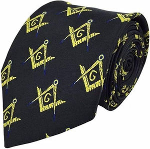 Corbata de lazos de seda con diseño personalizado, ecológica, informal, de trabajo a máquina, para Capítulo del Arco Real, Regalia Masónica, Precio Bajo - Product Image 1