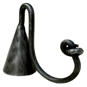 Éteignoir à bougie en fer fait main, 100% fer, finition noire antique - Product Image 3