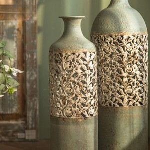 Jarrón de Hierro Dorado de Lujo, Estilo Nórdico Moderno, Nuevo y Popular, Adorno Metálico para Mesa, Flores, Decoración para el Hogar, para Bodas y Eventos - Product Image 3