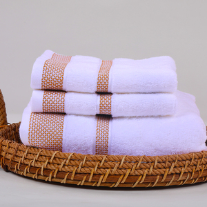 Serviette de bain en coton blanc ultra doux, tissu éponge de luxe, séchage rapide, très absorbante, écologique - Product Image 1