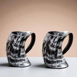 Superbe Chope de Service Viking Faite à la Main, Style Animal Sculpté, pour la Décoration de la Maison, des Hôtels et des Restaurants, Idéale pour Noël - Product Image 1