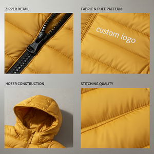 Produits d'hiver 2026 – Blouson matelassé unisexe épais et imperméable à capuche pour homme et femme, grandes tailles - Product Image 6