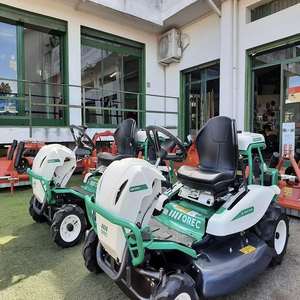 Tondeuse autoportée Orec Rabbit RM60W, machine agricole de coupe inter-rangs, moteur essence, unités de coupe de champ haute productivité - Product Image 5