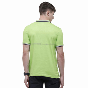 Polo Verde Neón Más Vendido para Hombre, Camiseta de Manga Corta de Secado Rápido para Hombre, Hecho en Pakistán con Logotipo y Etiqueta Personalizados - Product Image 3