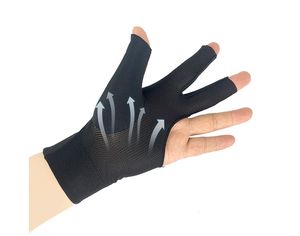 Professional <b>Snooker</b> Players Durable Non-slip <b>Billiard</b> Accessories <b>Snooker</b> 3-finger Gloves - Product Image 4