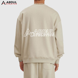 Sudadera de algodón para hombre con estampado personalizado y corte holgado, ideal para conjuntos de ropa urbana a la moda. Sudadera para hombre. - Product Image 2
