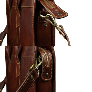 Maletín para Portátil de Cuero Genuino de Alta Calidad, Ecológico, Duradero, de Gran Capacidad, Estilo Urbano, Hecho a Medida, Premium, para Uso Diario - Product Image 5