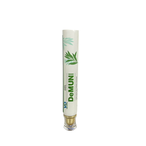 White PE Cosmetic Tube Acrylic Cap Custom Printed Plastic Packaging Container for <b>Gel</b> Cream - Product Image 1