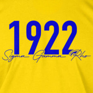 เสื้อยืดกราฟิก Sigma Gamma Rho สำหรับผู้หญิง ตั้งแต่ปี 1922 พิมพ์ลายตามสั่ง แขนสั้น คอกลม เสื้อยืดสตรีนักศึกษา ชุดลำลอง - Product Image 5